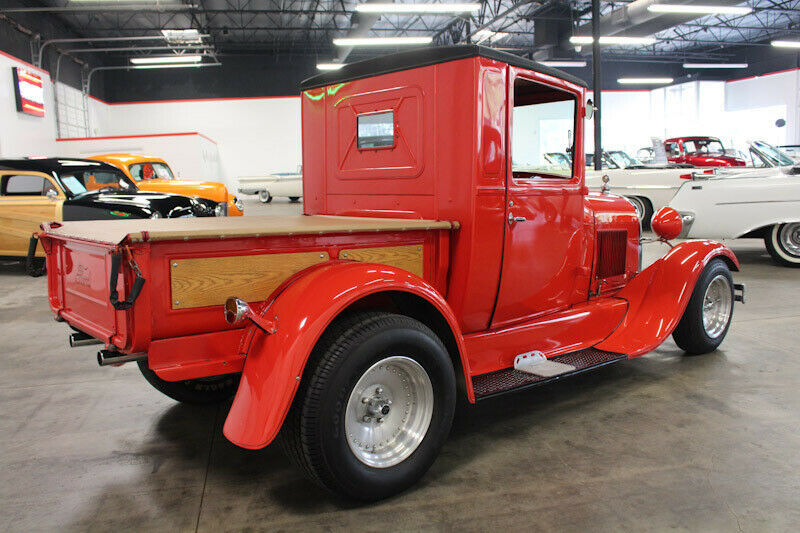 1929 Red Ford Model A Pickup