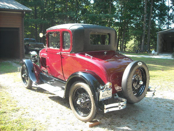 1929 Brown Ford Model A Sedan