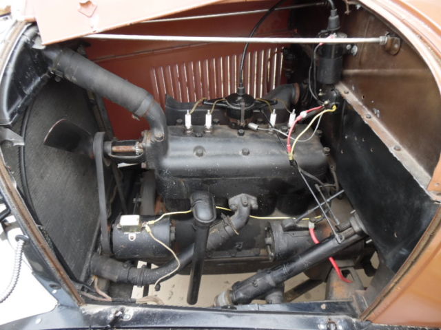 1929 Brown Ford Model A Coupe