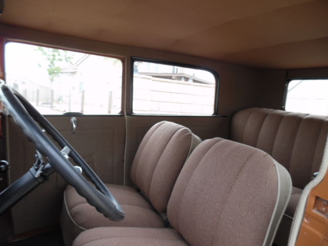 1929 Brown Ford Model A Coupe
