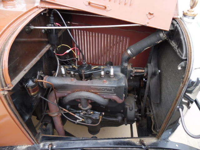 1929 Brown Ford Model A Coupe