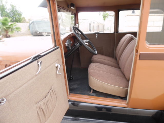 1929 Brown Ford Model A Coupe