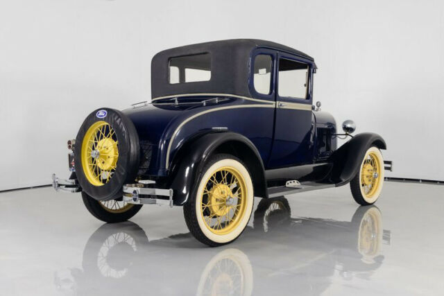 1929 Blue Ford Model A Coupe
