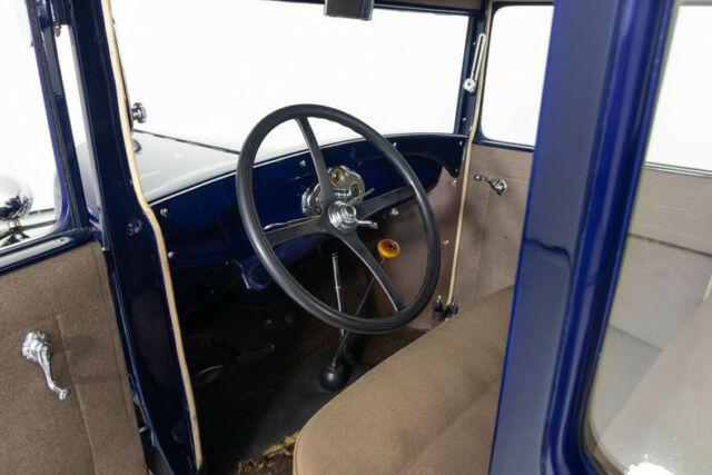 1929 Blue Ford Model A Coupe