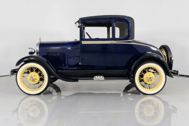 1929 Blue Ford Model A Coupe