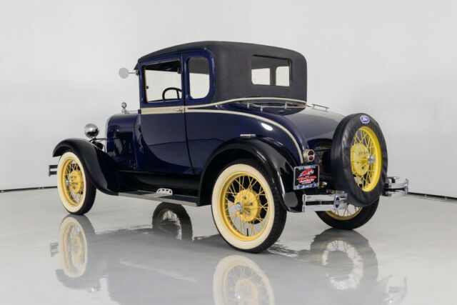 1929 Blue Ford Model A Coupe