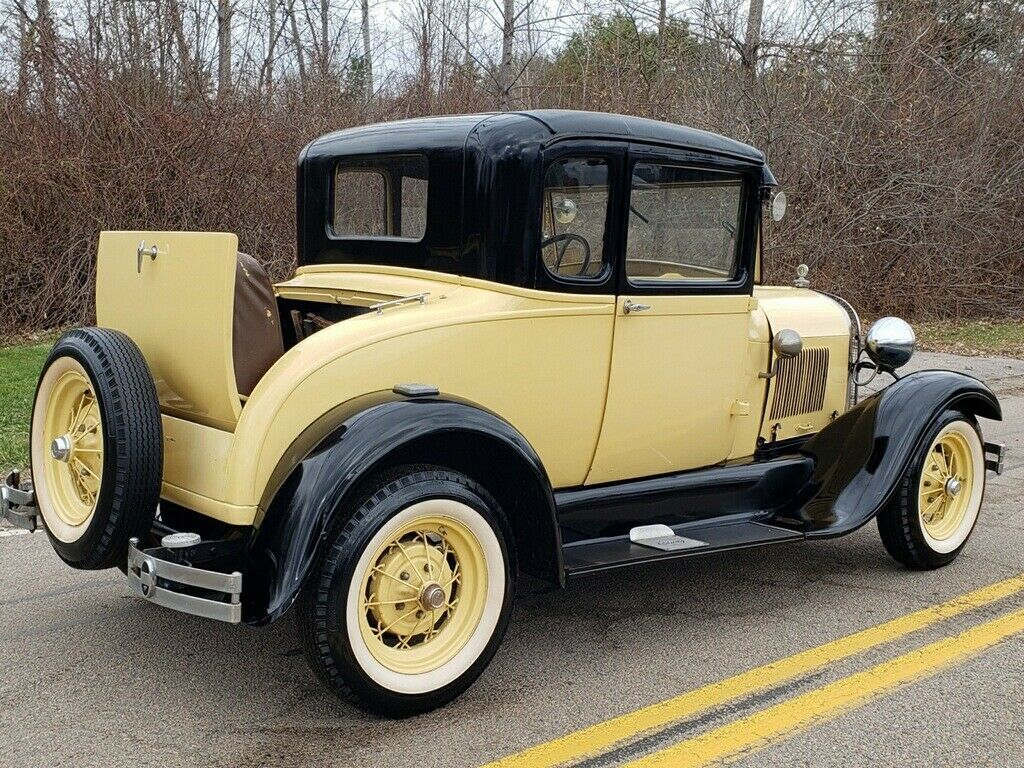 1929 Ford Model A 5 WINDOW COUPE