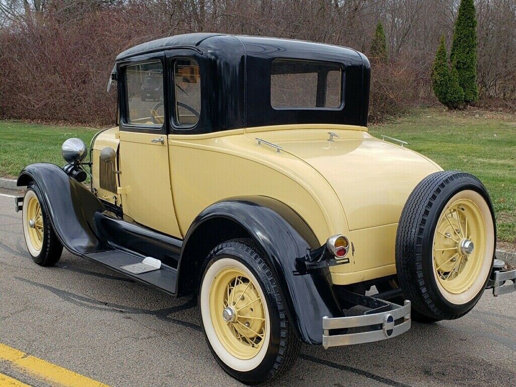 1929 Ford Model A 5 WINDOW COUPE