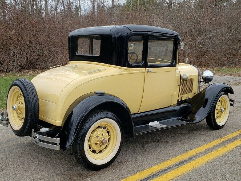 1929 Ford Model A 5 WINDOW COUPE