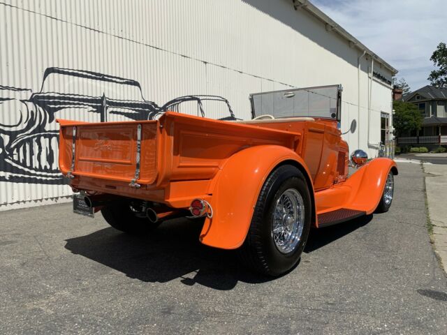 1929 Orange Ford Model A Pickup