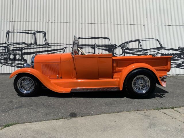 1929 Orange Ford Model A Pickup