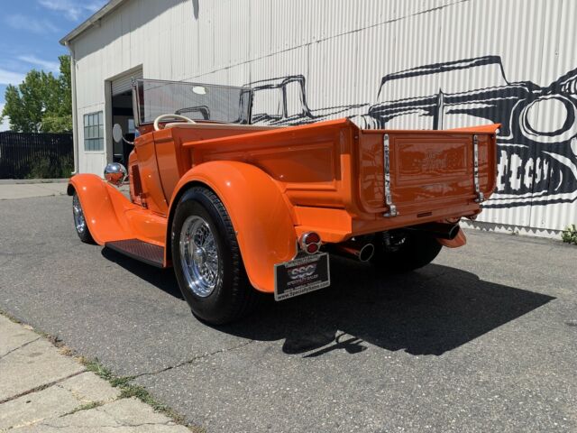 1929 Orange Ford Model A Pickup