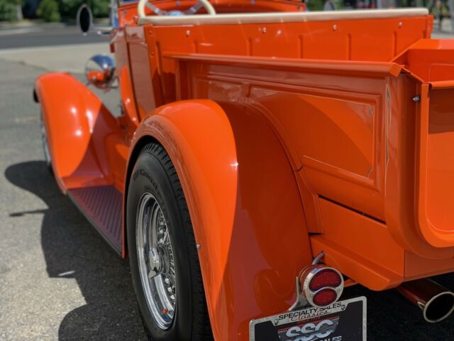 1929 Orange Ford Model A Pickup