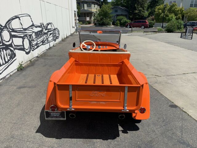 1929 Orange Ford Model A Pickup