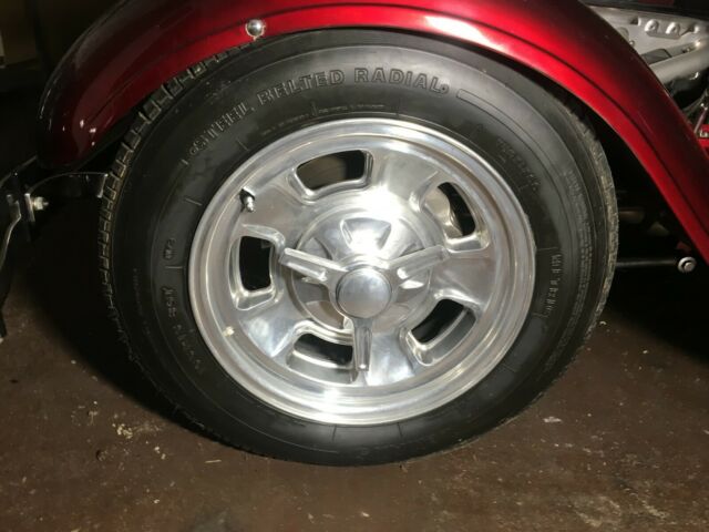 1929 Red Ford Model A Coupe