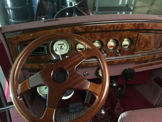 1929 Red Ford Model A Coupe