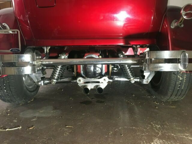 1929 Red Ford Model A Coupe