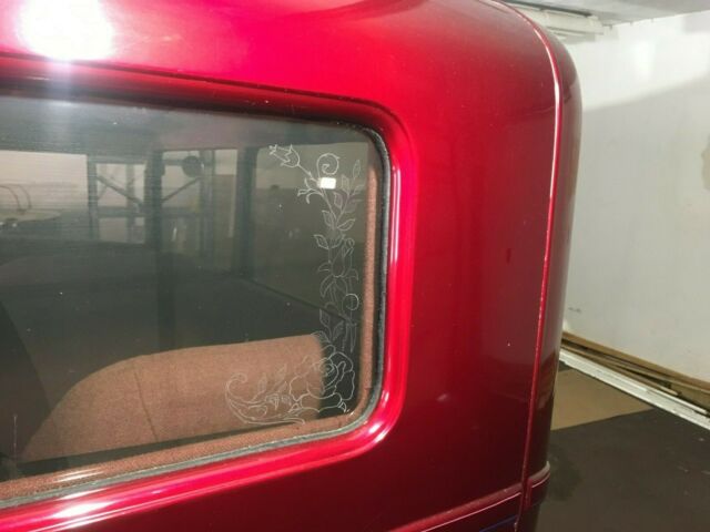 1929 Red Ford Model A Coupe