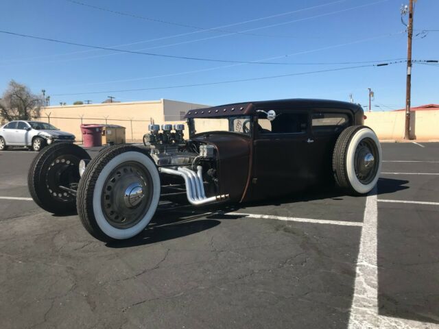 1929 Brown Ford Model A Coupe