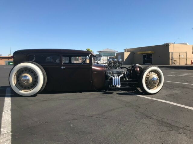 1929 Brown Ford Model A Coupe