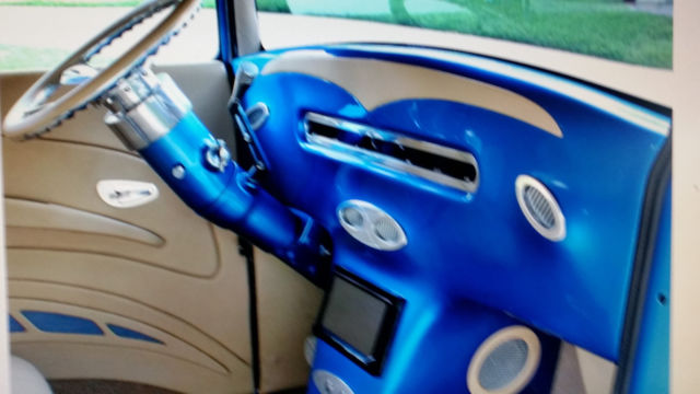 1929 Blue Ford A Coupe