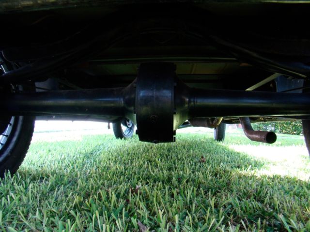 1929 Green Ford Model A Convertible