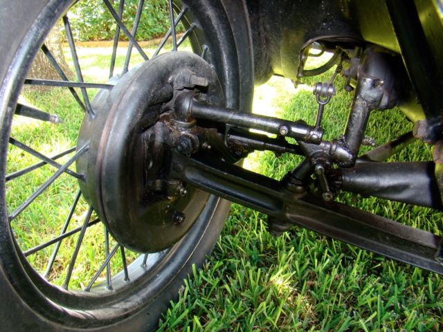 1929 Green Ford Model A Convertible