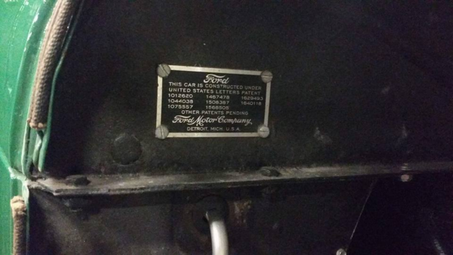 1929 Green Ford Model A Coupe