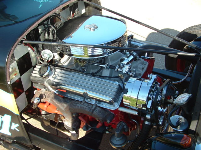 1929 Black Ford Model A Convertible