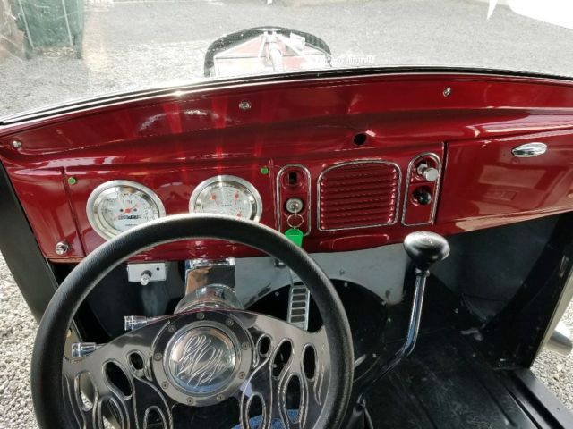 1929 Black Ford Model A Sedan