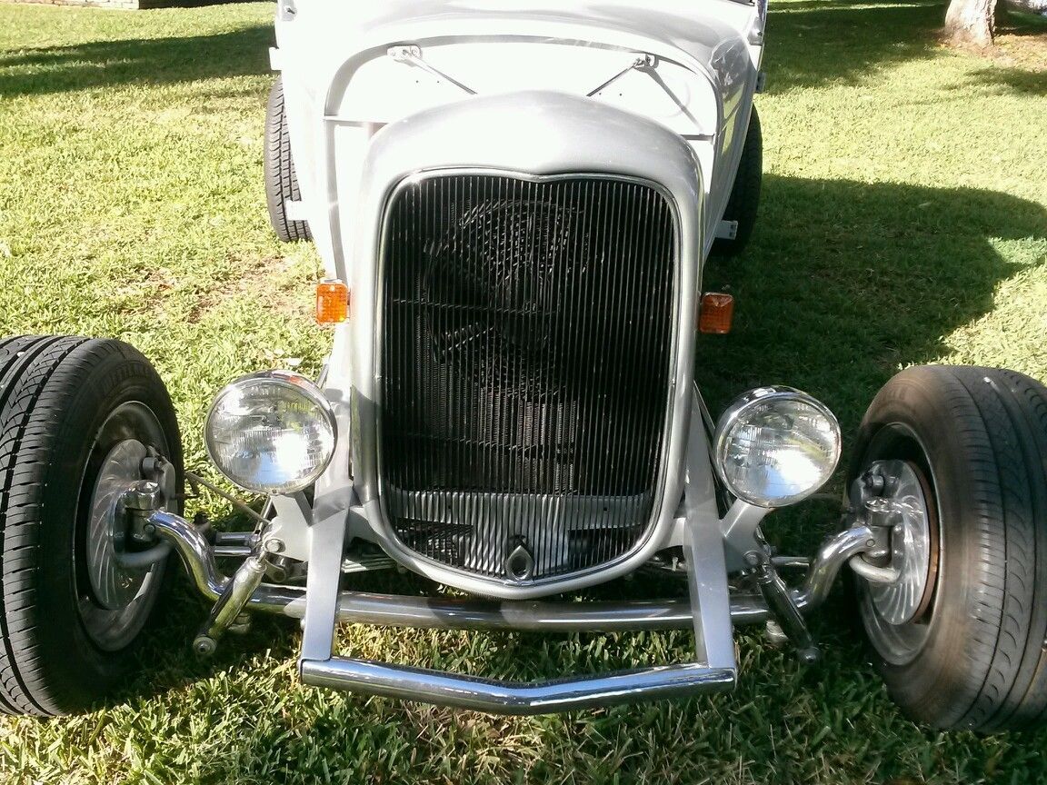 1929 Silver Ford Model A Roadster