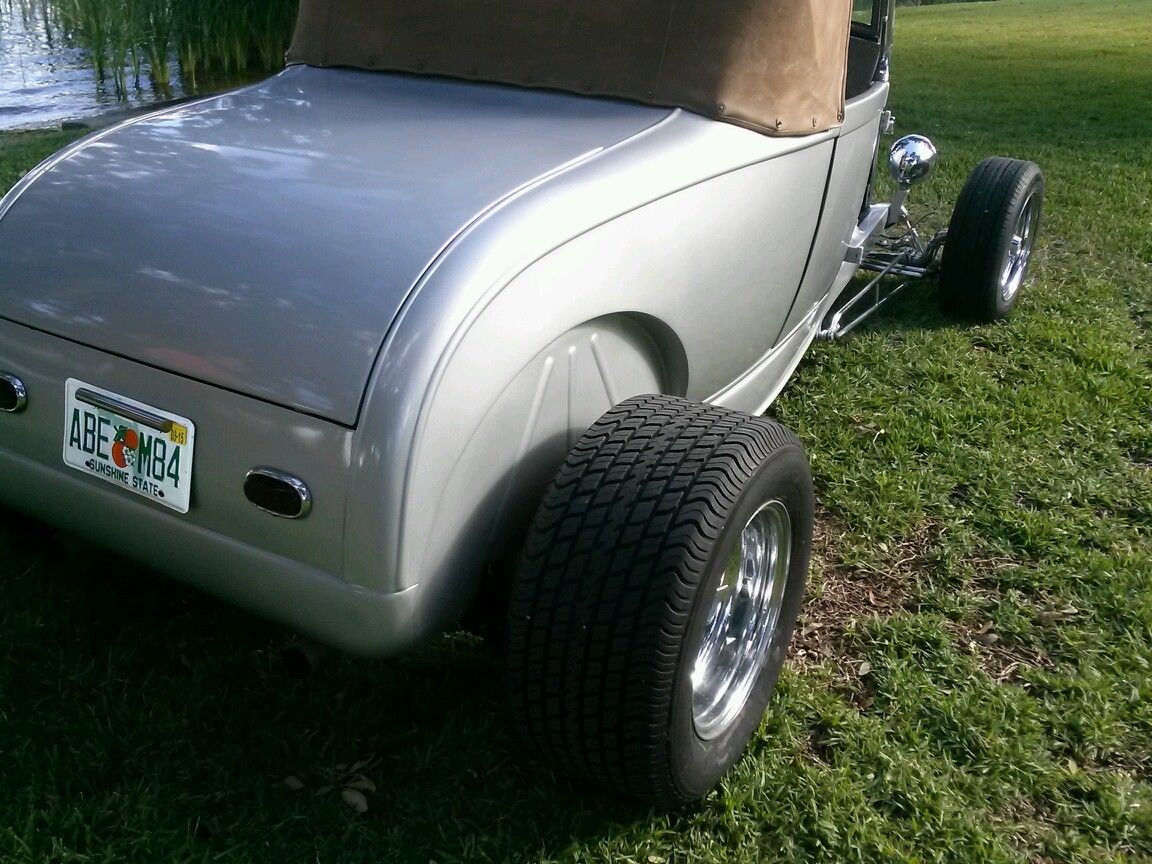 1929 Silver Ford Model A Roadster