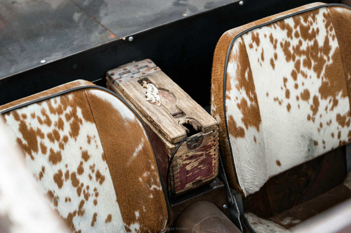 1929 Brown Ford Model A Convertible