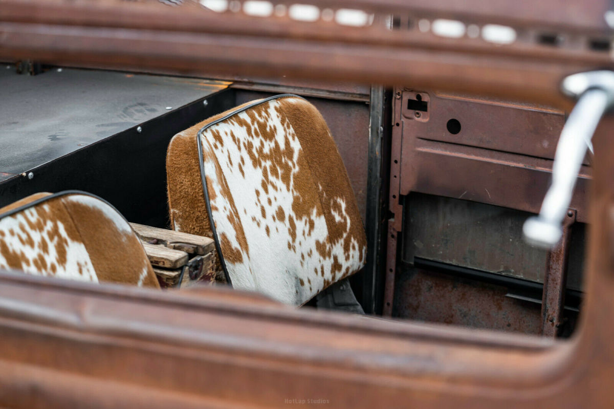 1929 Brown Ford Model A Convertible