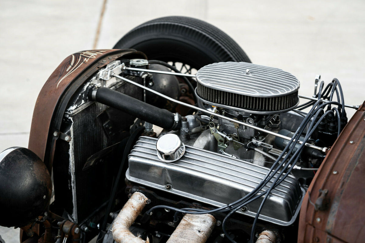 1929 Brown Ford Model A Convertible