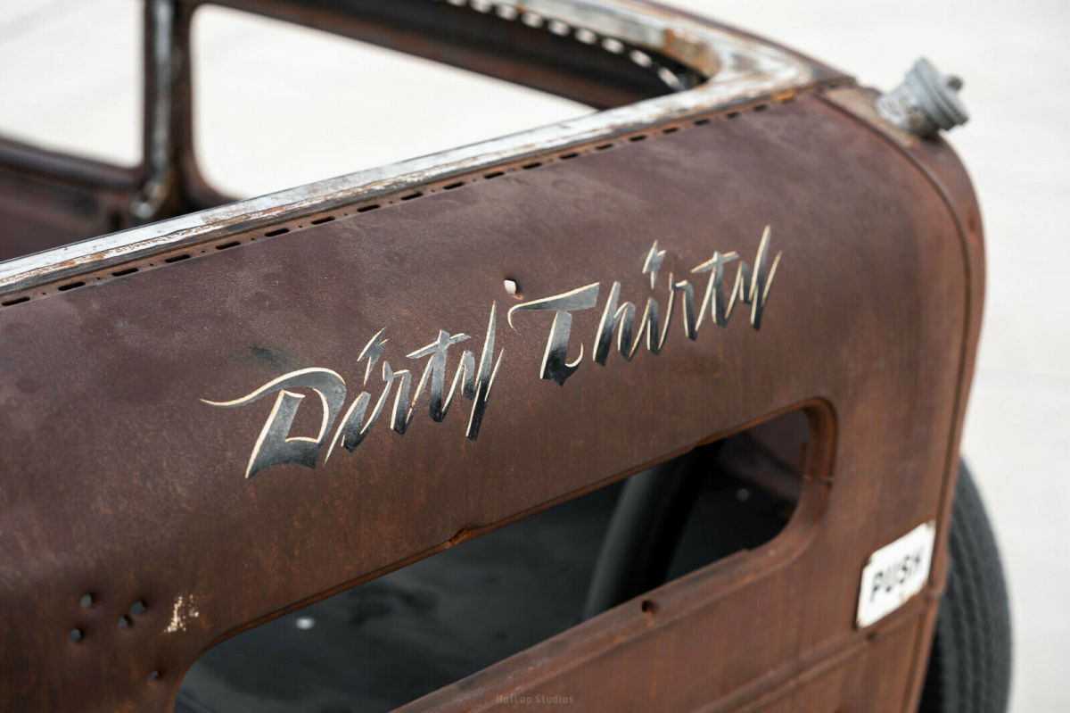 1929 Brown Ford Model A Convertible