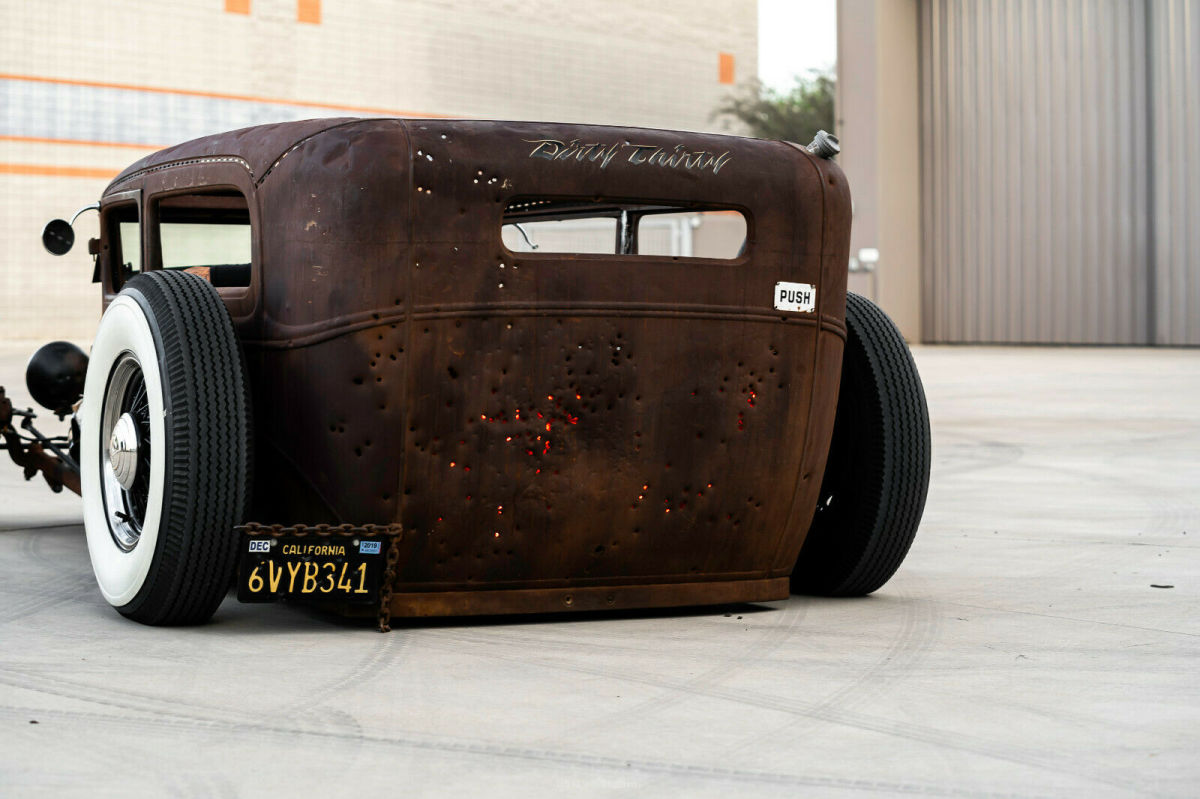 1929 Brown Ford Model A Convertible