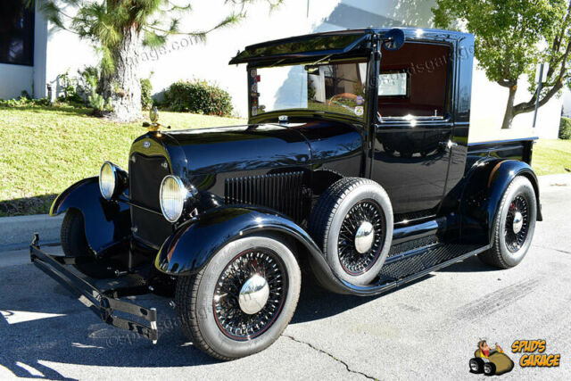 1929 Jet Black Ford Model A Standard Cab Pickup
