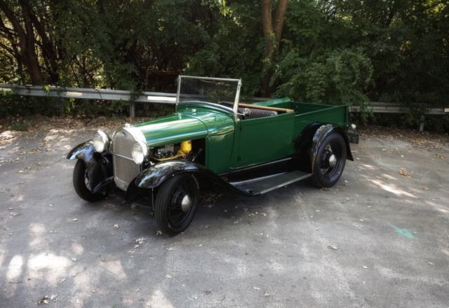 1929 Green Ford Model A Pickup