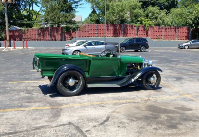 1929 Green Ford Model A Pickup
