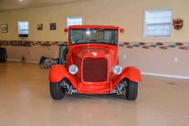 1929 Red Ford Model A Cab & Chassis