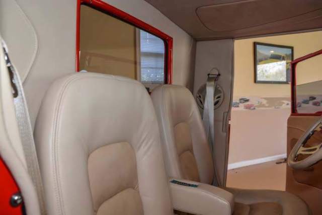 1929 Red Ford Model A Cab & Chassis