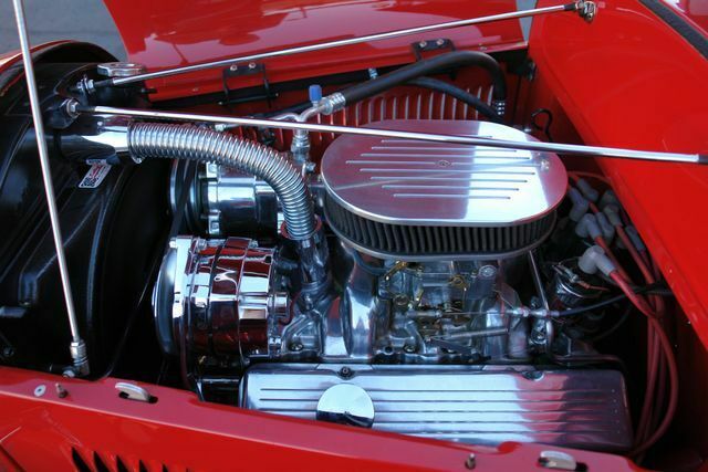 1929 Red Ford Model A Sedan