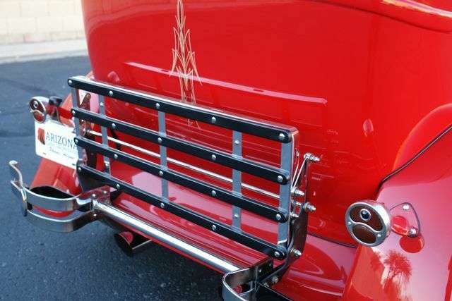 1929 Red Ford Model A Sedan