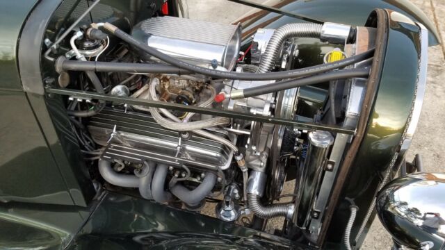 1929 Green Ford Model A Coupe