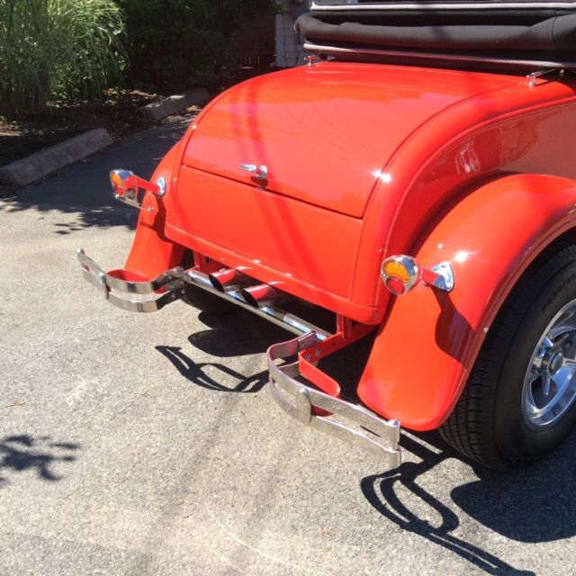 1929 Black Ford Model A Roadster