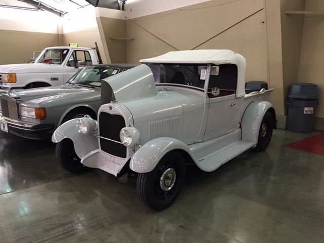 1929 Gray Ford Model A Convertible