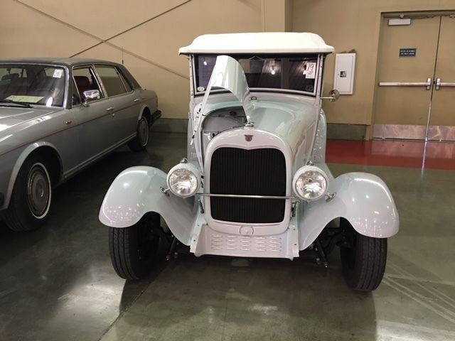 1929 Gray Ford Model A Convertible