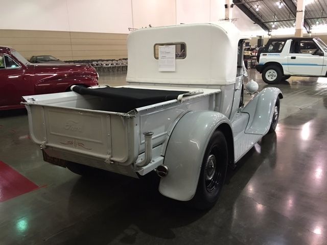 1929 Gray Ford Model A Convertible