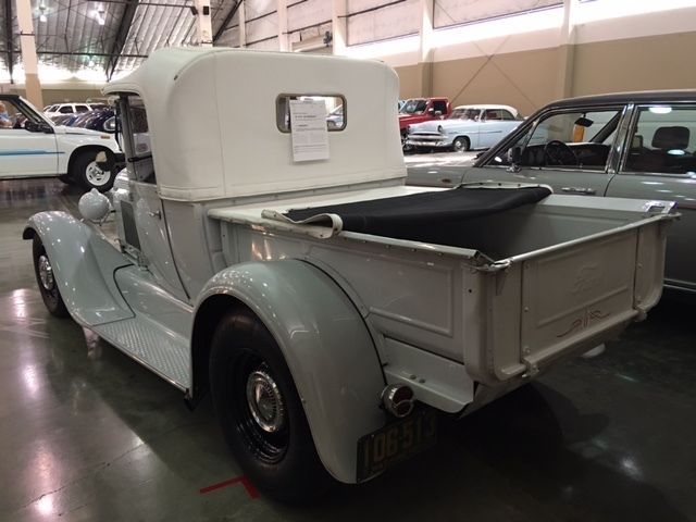 1929 Gray Ford Model A Convertible